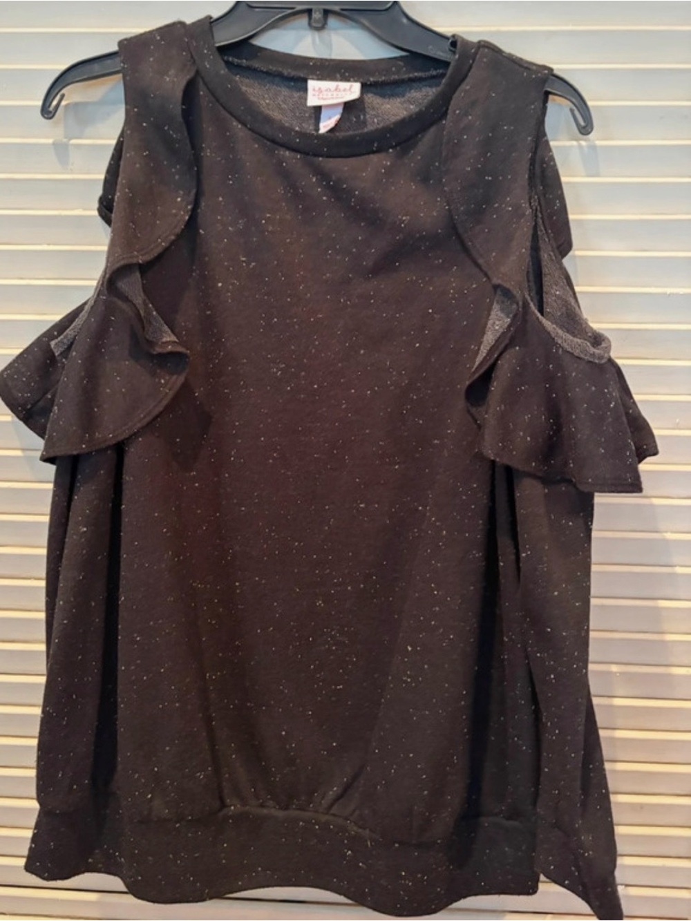 Isabel maternity cold shoulder sweatshirt size small